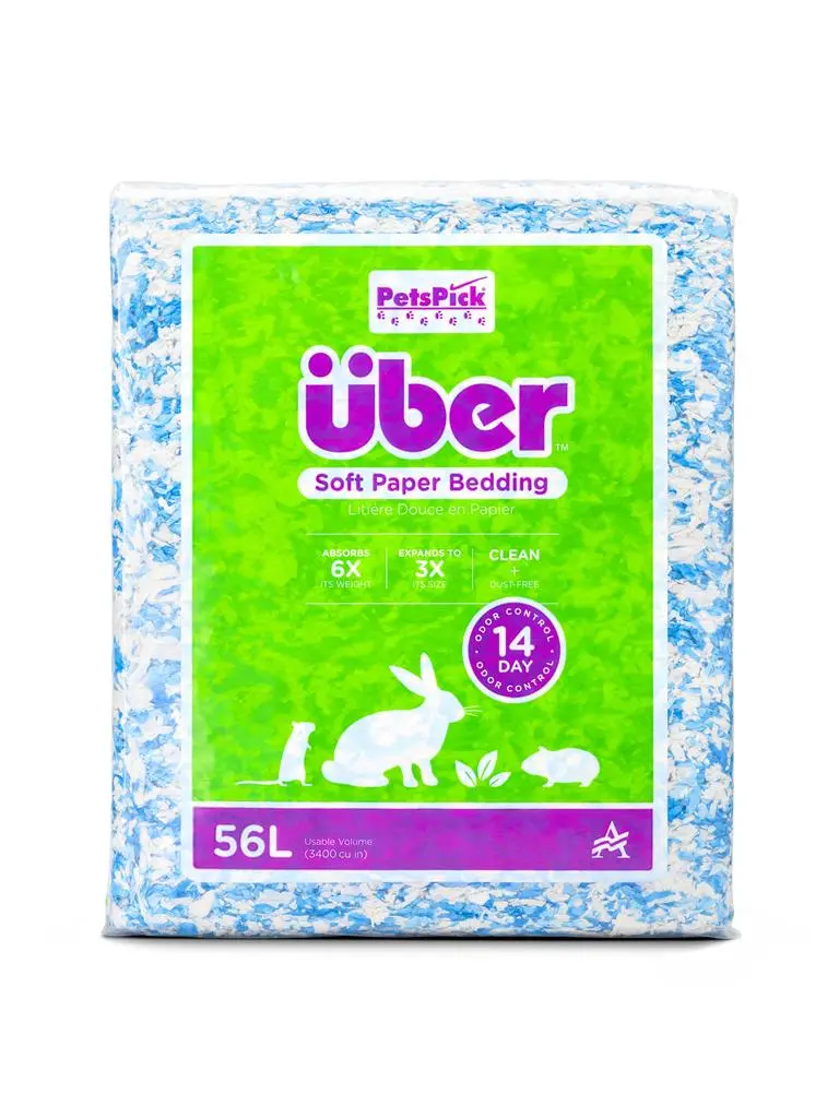 Über papirstrøelse 56 L Blå/Hvid
